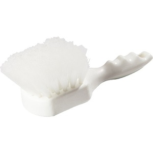 SHORT POT BRUSH 8" WHITE PLASTIC   12EA/CS